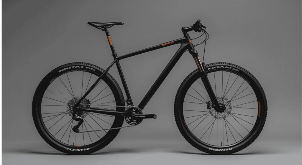 Bicycle isolated on solid background