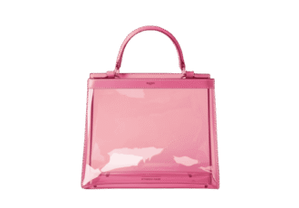 “Bag displayed on a transparent background.”