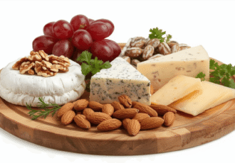 dry fruits isolated on transparent background